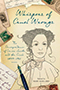 Whispers of Cruel Wrongs: Cover showing a line drawing of Louisa Jacobs atop a manilla background, with cropped letters and envelopes lingering on the edges of the page.