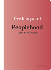 Peoplehood in the Nordic World: pink cover displaying the black title text and white author text.